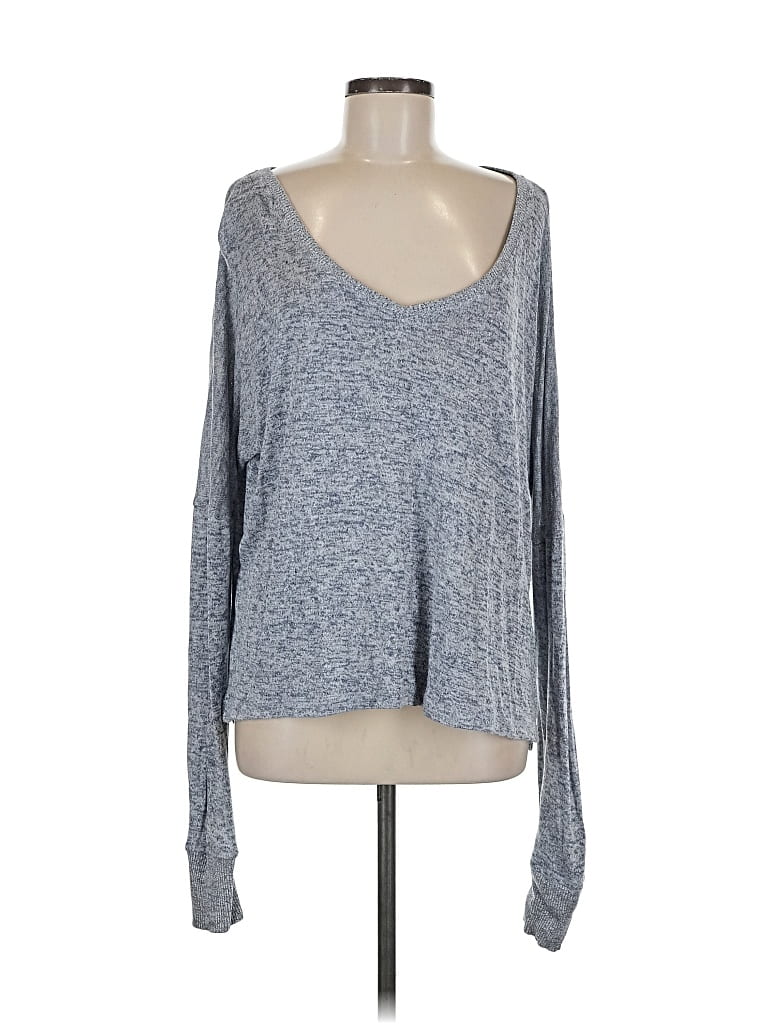Pre-owned Uniquely Lorna Jane Pullover Sweater In Blue