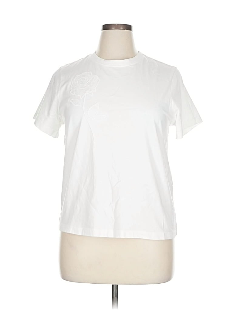 Pre-owned Sanctuary Short Sleeve T-shirt In White