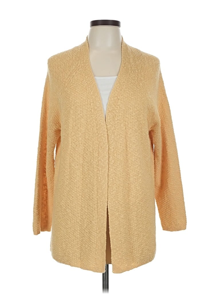 Pre-owned Jjill Cardigan Sweater In Brown