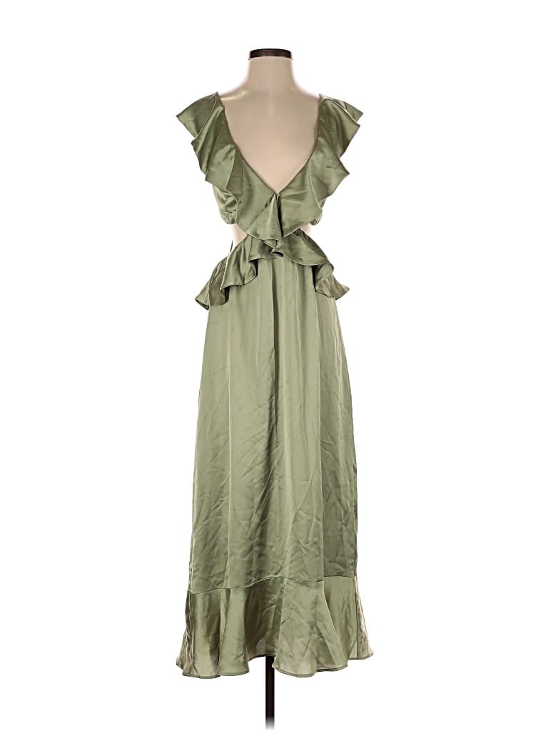 Pre-owned Show Me Your Mumu Casual Dress In Green