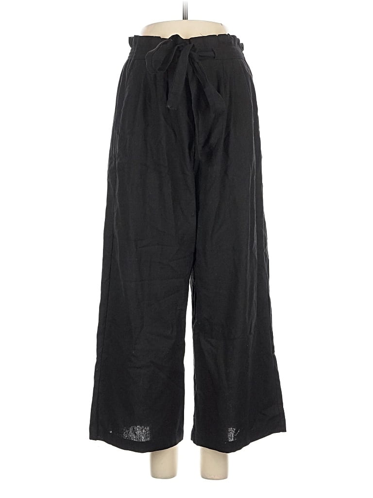 Pre-owned Uniq Casual Pants In Black