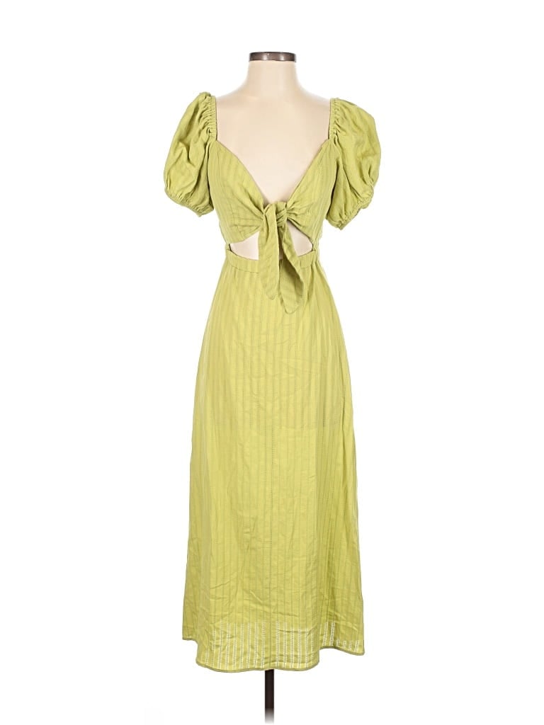 Pre-owned Show Me Your Mumu Casual Dress In Green