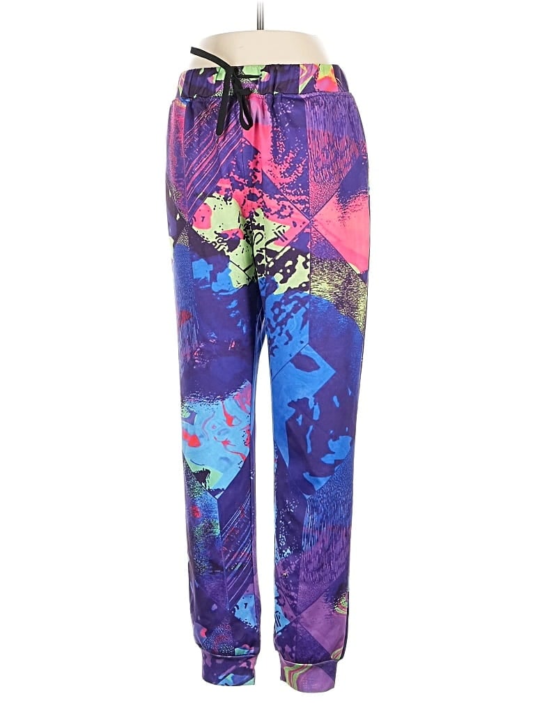 Pre-owned Unbranded Track Pants In Purple