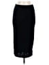 Ecote Solid Black Casual Skirt Size M - photo 1