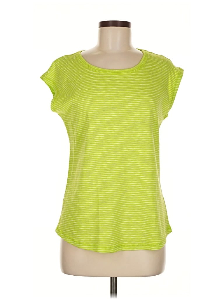 Pre-owned T By Talbots Active T-shirt In Green