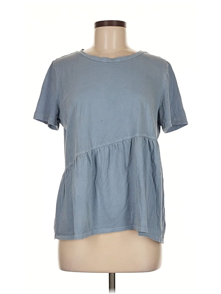 Pre-owned Gap Short Sleeve T-shirt In Blue