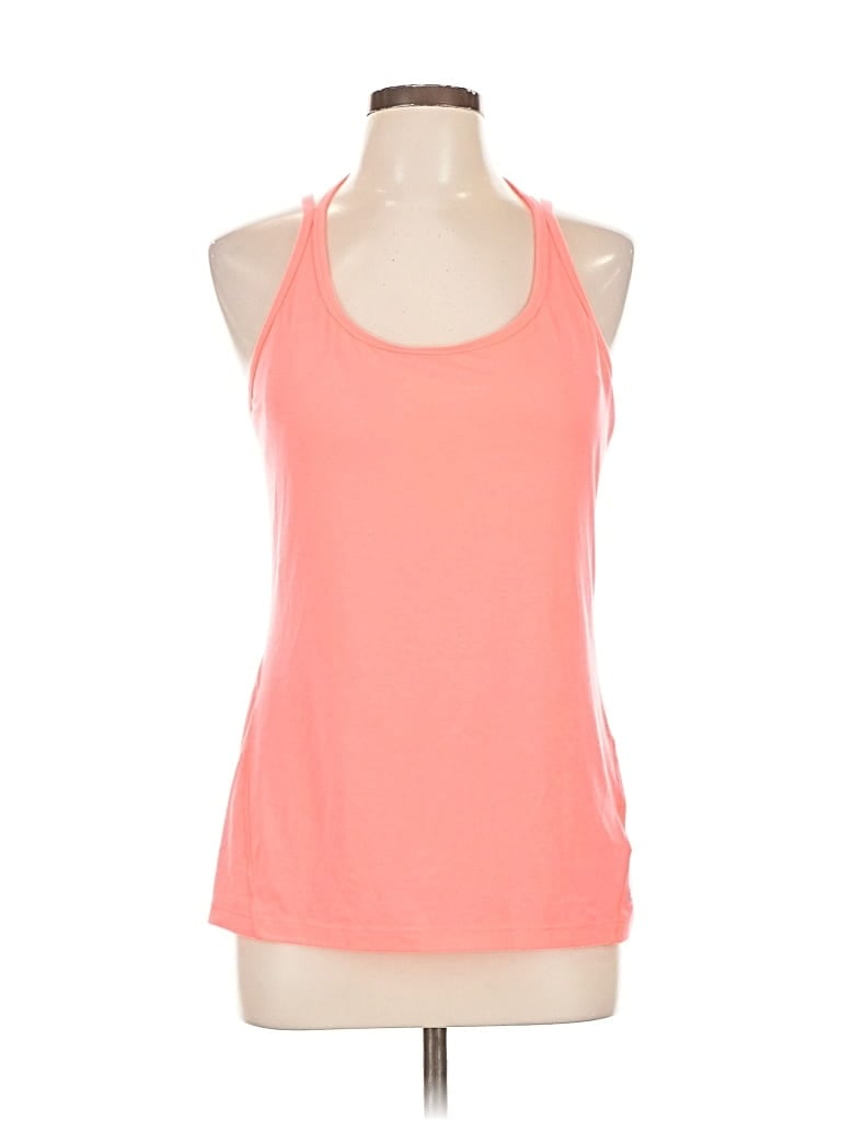 Pre-owned Gap Fit Tank Top Orange Halter Neckline Tops