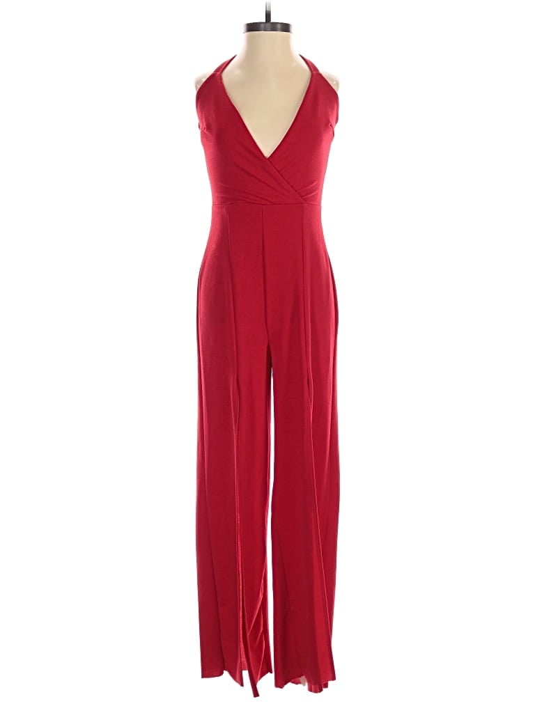 Pre-owned Fashion Nova Jumpsuit In Red