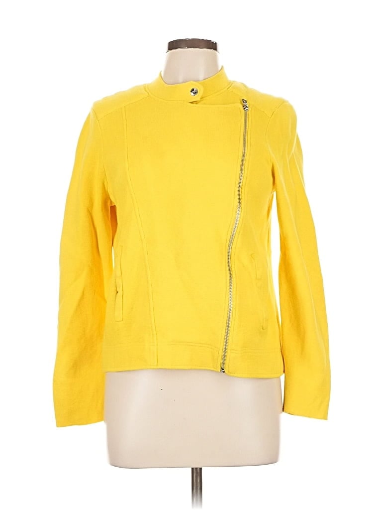 Pre-owned Polo Ralph Lauren Cardigan Sweater In Yellow