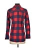 J.Crew Plaid Red Long Sleeve Button-Down Shirt Size 0 - photo 2