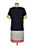 Aqua 100% Polyester Color Block Gray Casual Dress Size M - photo 2