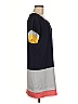 Aqua 100% Polyester Color Block Gray Casual Dress Size M - photo 4