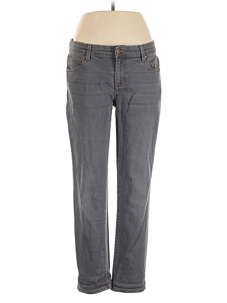 Pre-owned Eileen Fisher Jeans In Gray