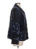 Chico's Paisley Blue Blazer Size Lg (2) - photo 4