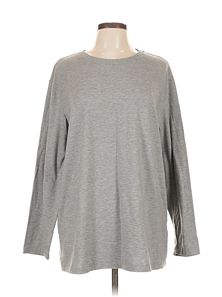 Pre-owned Trendy Queen Long Sleeve T-shirt In Gray