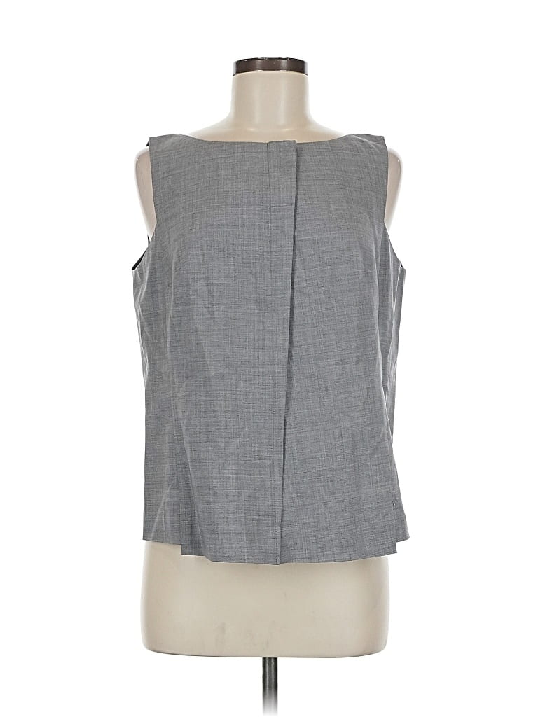 Pre-owned Banana Republic Sleeveless Blouse In Gray