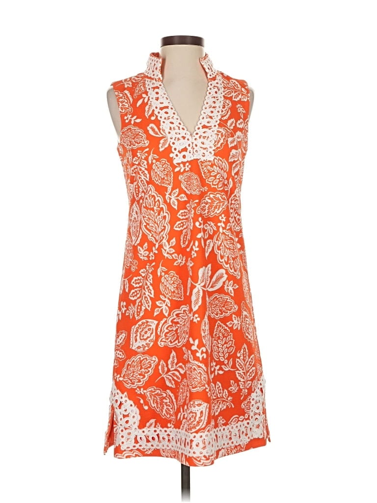 Pre-owned Eliza J Casual Dress In Orange