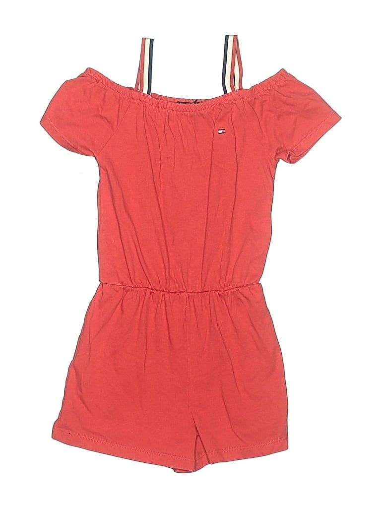 Pre-owned Tommy Hilfiger Kids' Dress In Red