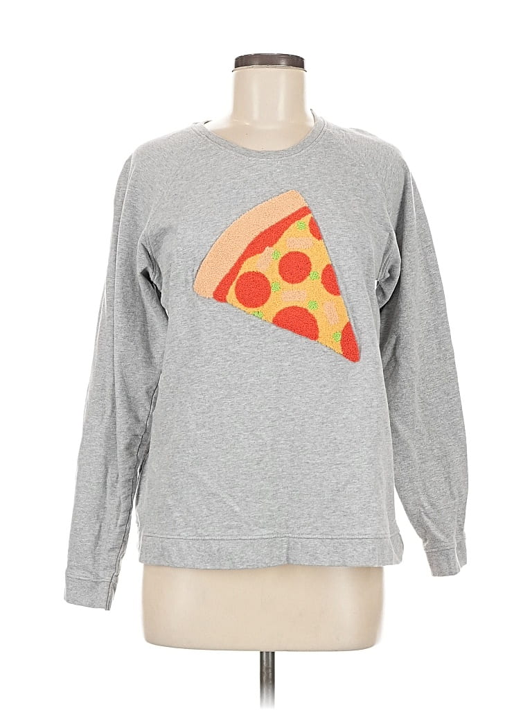 Pre-owned Assorted Brands Sweatshirt In Gray