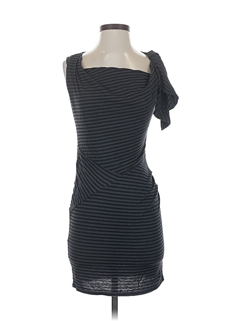 Pre-owned Necessary Objects Cocktail Dress In Gray