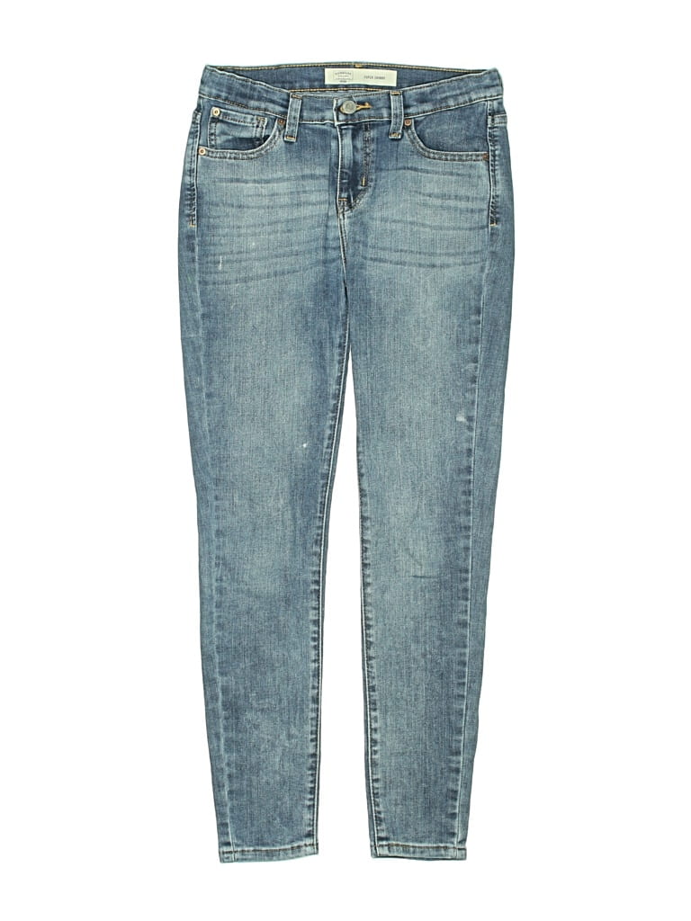 Pre-owned Signature Kids' Jeans In Blue