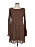 Judith March 100% Polyester Solid Brown Casual Dress Size L - photo 1