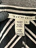 Max Studio Stripes Black Casual Skirt Size L - photo 3