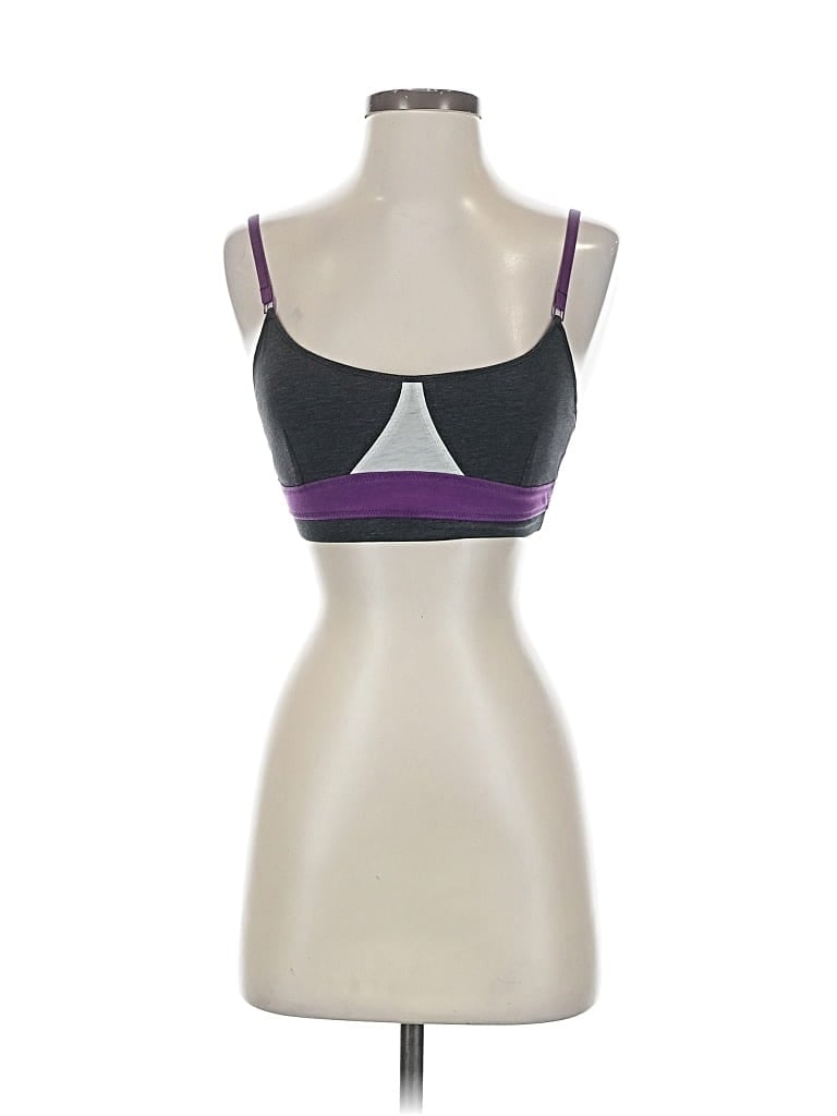 Pre-owned Lululemon Athletica Sports Bra In Gray