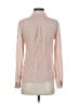 Pull&Bear Tweed Pink Long Sleeve Blouse Size S - photo 2
