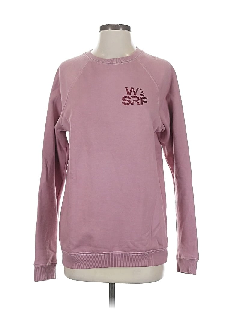 Pre-owned Assorted Brands Sweatshirt In Pink