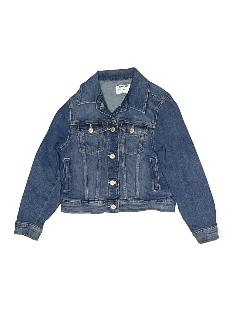 Pre-owned Old Navy Kids' Denim Jacket In Blue