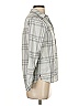 Vineyard Vines 100% Polyester Plaid Gray Long Sleeve Blouse Size 00 - photo 4