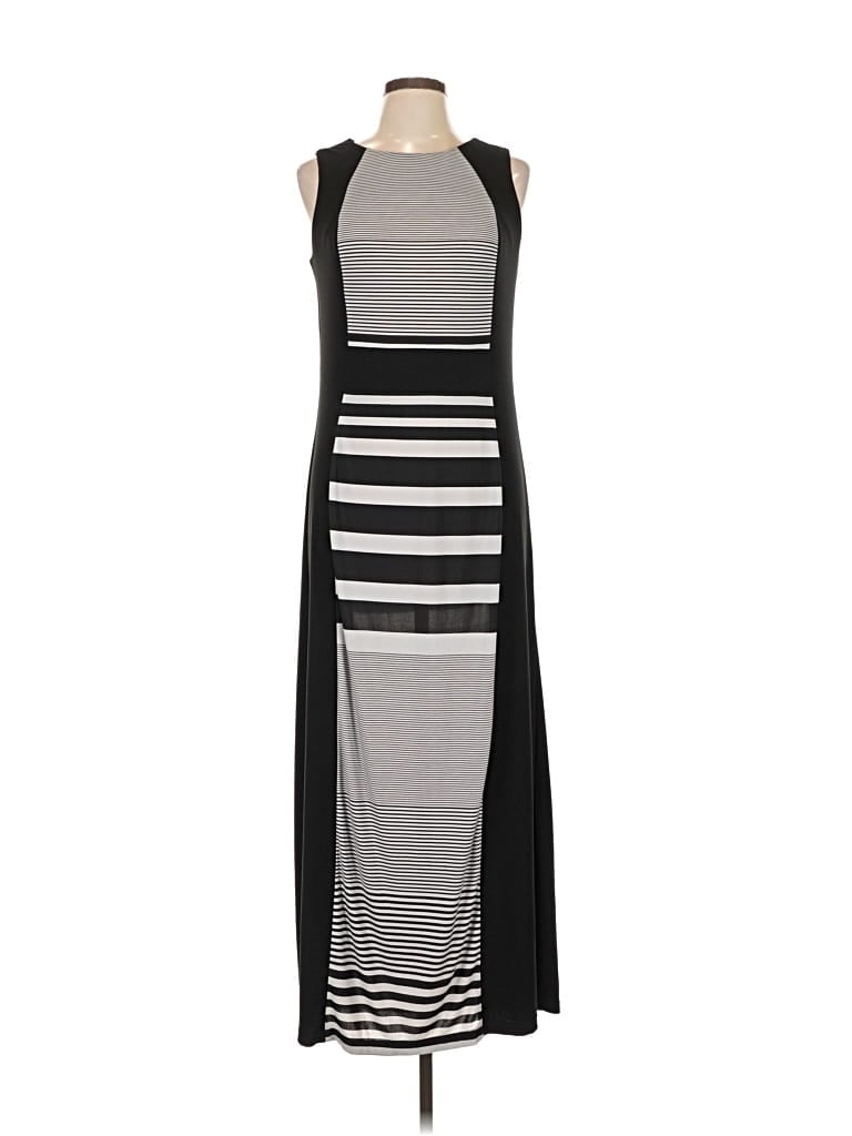 Pre-owned Liz Claiborne Casual Dress In Black