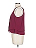 Tyche 100% Polyester Burgundy Sleeveless Blouse Size L - photo 5