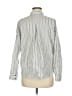 Vince. 100% Cotton Stripes Silver Long Sleeve Button-Down Shirt Size S - photo 2