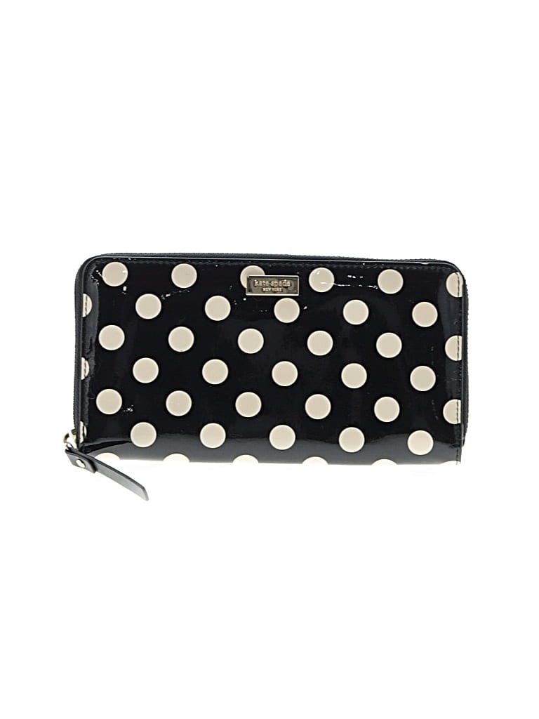 Pre-owned Kate Spade New York Leather Wallet In Black