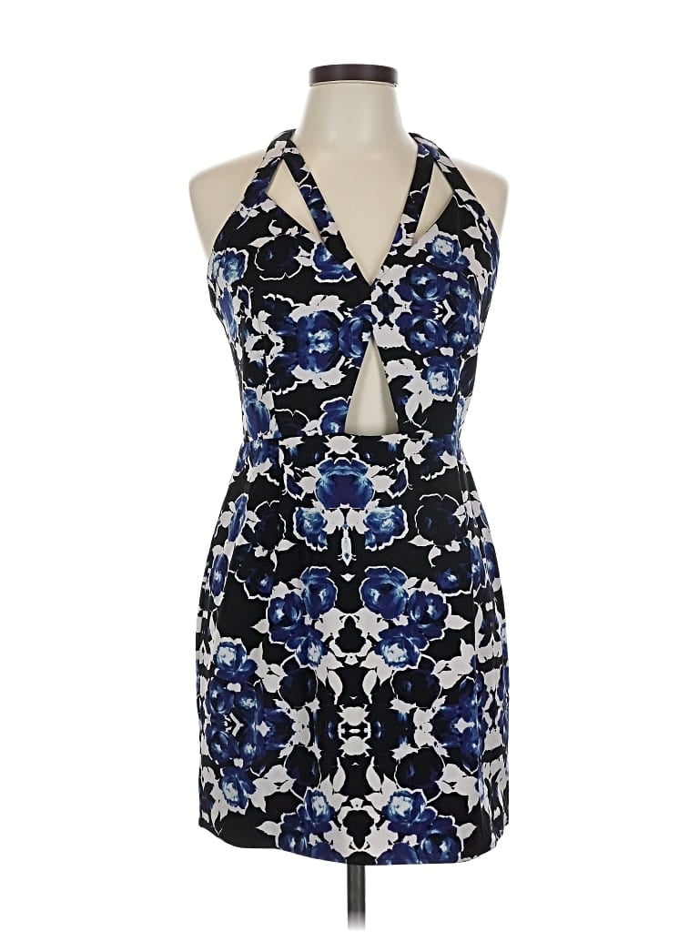 Pre-owned Nbd X The Naven Twins Cocktail Dress In Blue