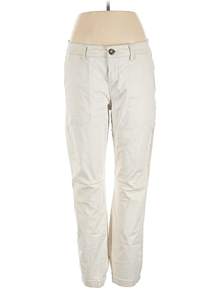 Pre-owned Cabi Cargo Pants In White