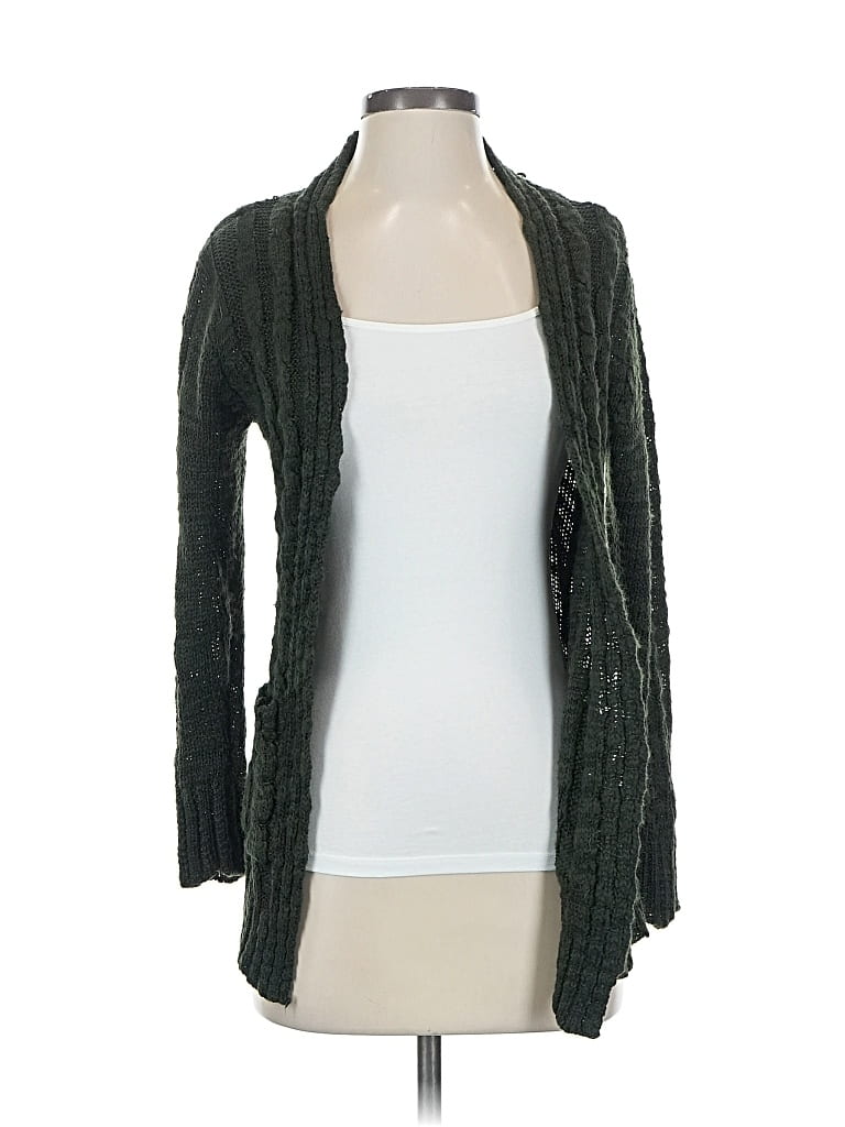 Pre-owned Love Ryan Cardigan Sweater In Green