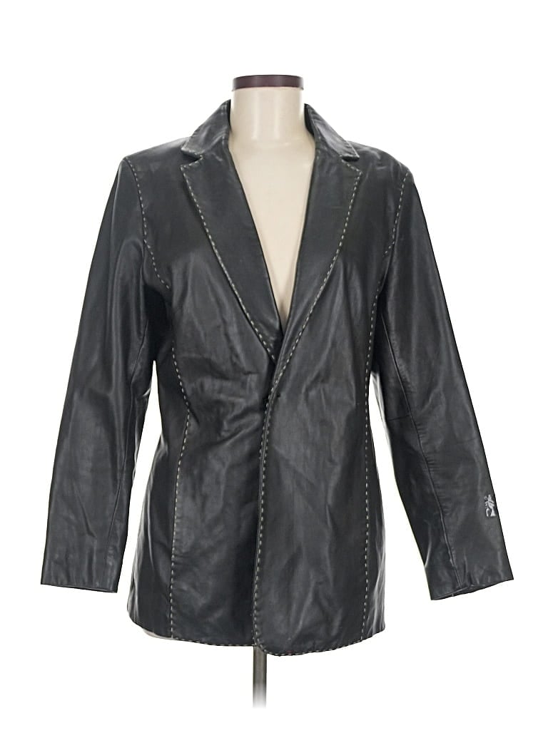 Pre-owned Katherine Kelly Collection Blazer Jacket In Black