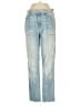 7 For All Mankind Color Block Blue Jeans Size 27 waist - photo 1