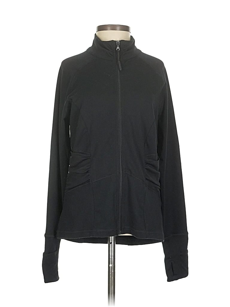 Pre-owned Calvin Klein Performance Track Jacket In Black