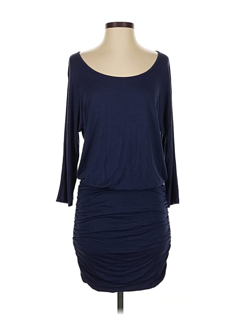 Pre-owned Venus Casual Dress In Blue