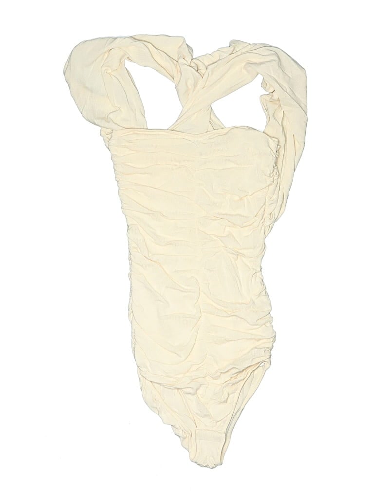 Pre-owned Zara Bodysuit In White