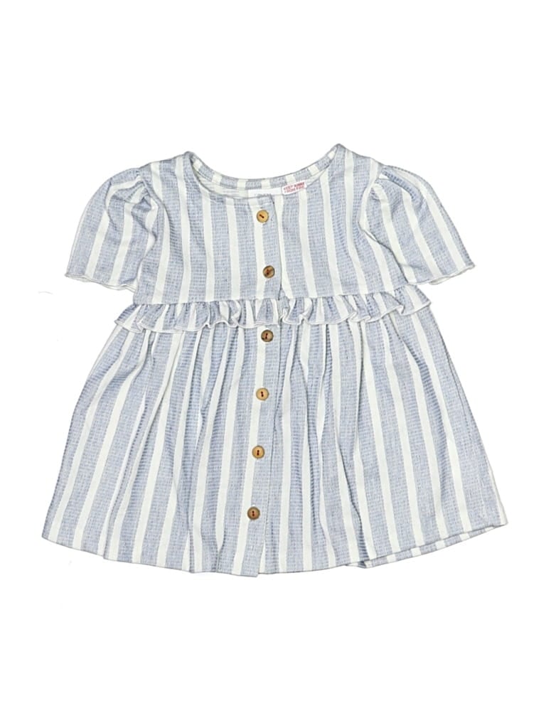 Pre-owned Zara Babies' Dress In Blue