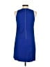 Mango Solid Blue Casual Dress Size 6 - photo 2