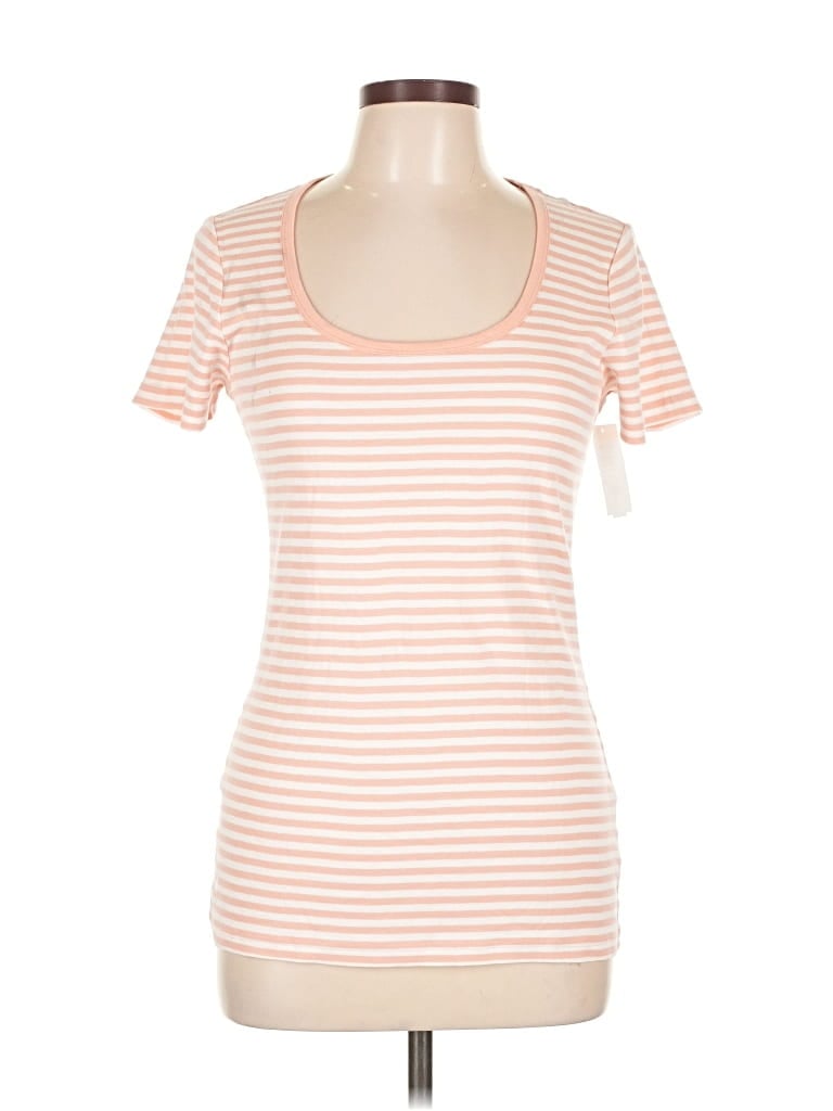 Pre-owned Caslon Short Sleeve T-shirt In Orange