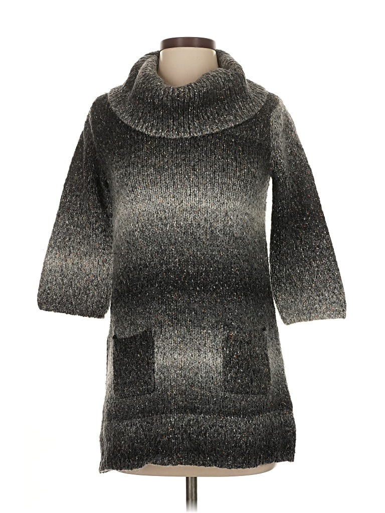 Pre-owned Style & Co Turtleneck Sweater In Gray