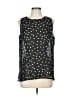 Dialogue Polka Dots Black Sleeveless Blouse Size L - photo 1