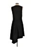 DKNY Solid Black Cocktail Dress Size 10 - photo 2